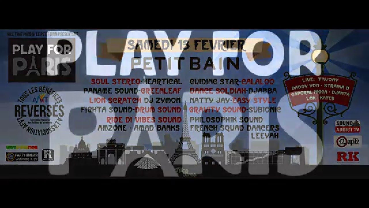 13 février 2016 : concert “Play for Paris” en hommage aux victimes